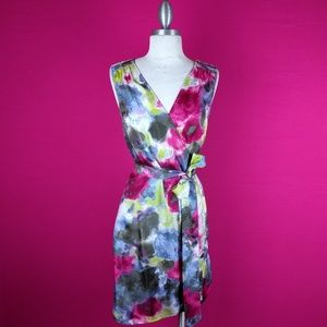 Banana Republic size XS wrap multi-colored dress